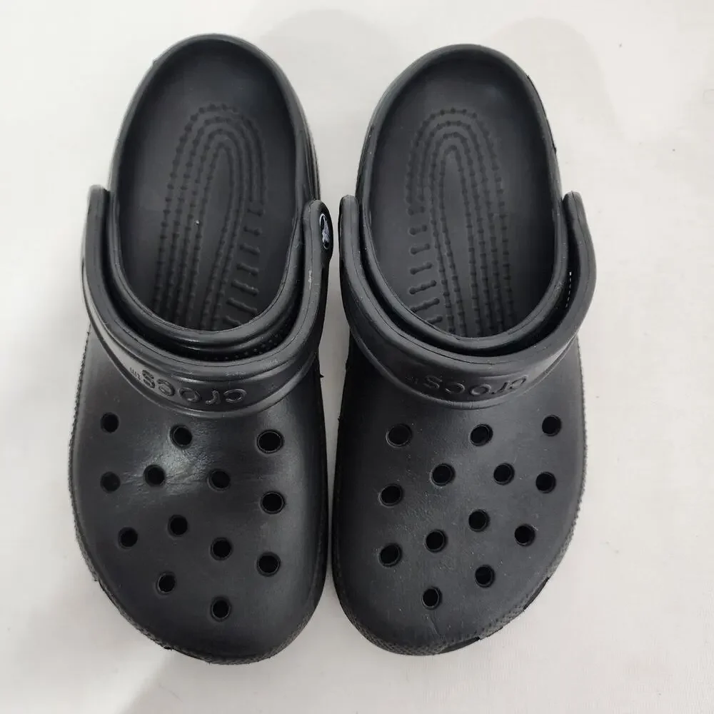Crocs Classic Clog Unisex Slip On Lightweight Water Friendly Sandal M 6 W 8 Blac